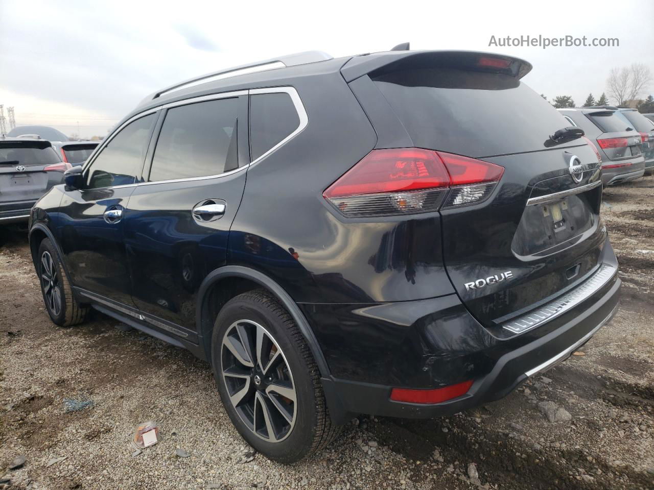 2018 Nissan Rogue S Black vin: JN8AT2MV7JW345865