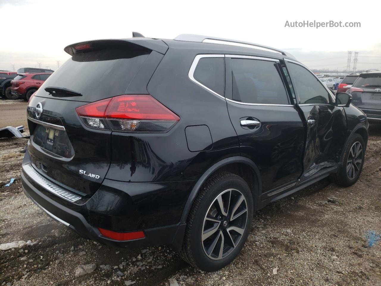 2018 Nissan Rogue S Black vin: JN8AT2MV7JW345865