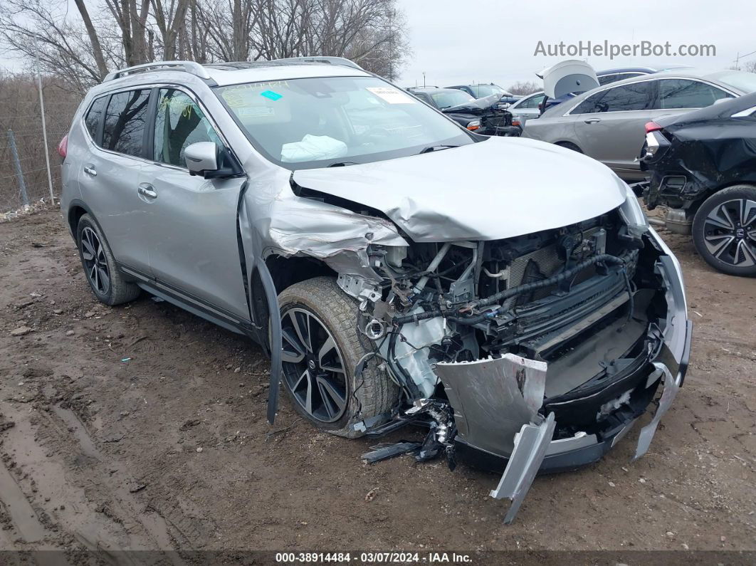 2018 Nissan Rogue Sl Silver vin: JN8AT2MV7JW346143