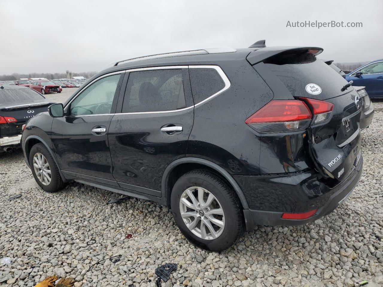 2018 Nissan Rogue S Black vin: JN8AT2MV8JW310798