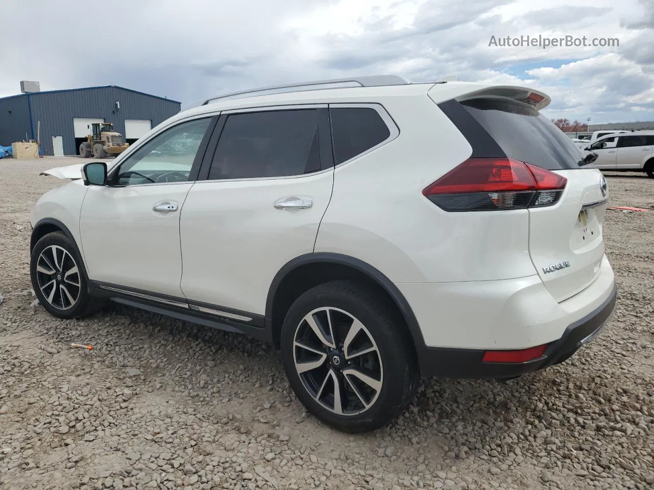 2018 Nissan Rogue S White vin: JN8AT2MV8JW314558