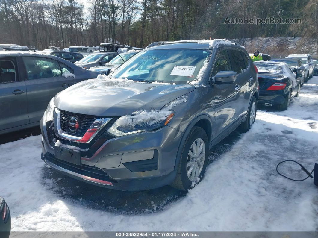 2018 Nissan Rogue Sv Серый vin: JN8AT2MV8JW350685