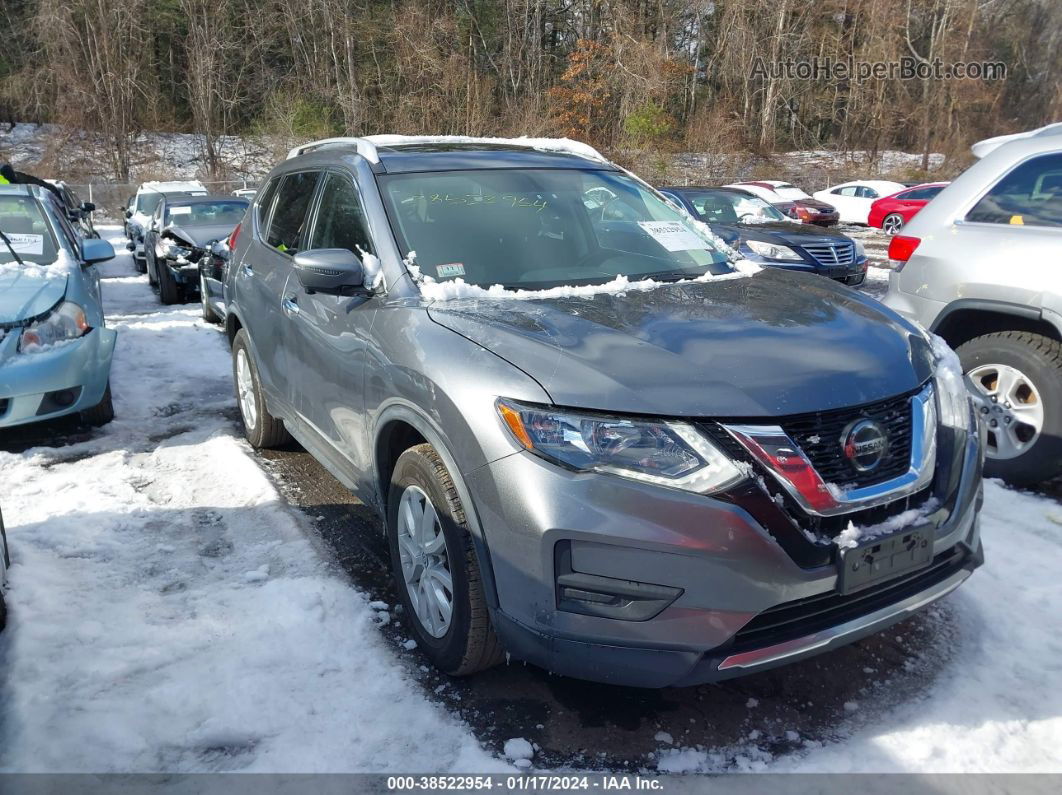 2018 Nissan Rogue Sv Gray vin: JN8AT2MV8JW350685