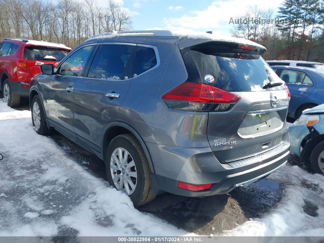 2018 Nissan Rogue Sv Gray vin: JN8AT2MV8JW350685