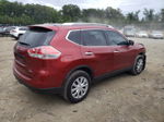 2016 Nissan Rogue S Бордовый vin: JN8AT2MV9GW141285