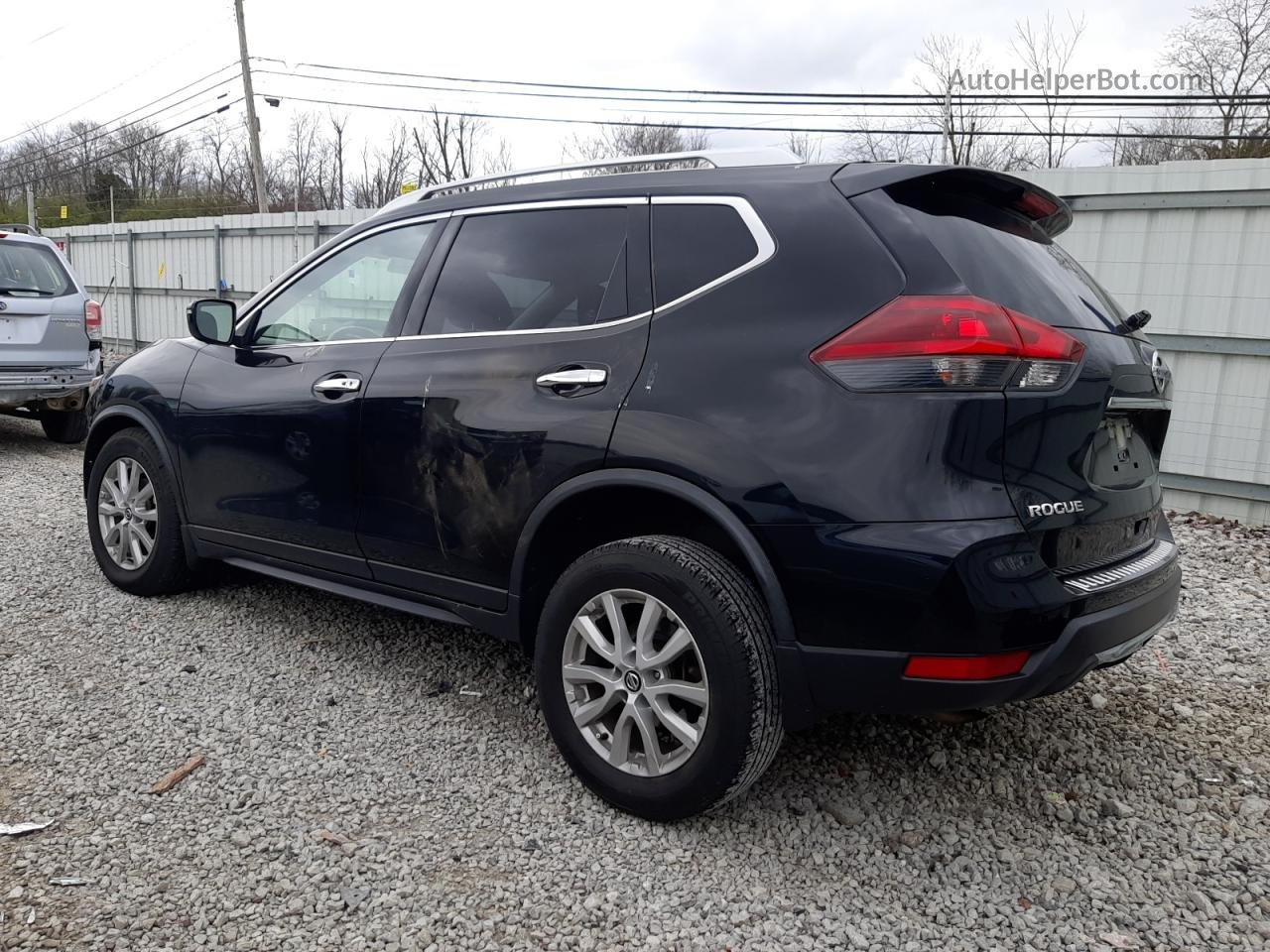 2018 Nissan Rogue S Black vin: JN8AT2MV9JW313094