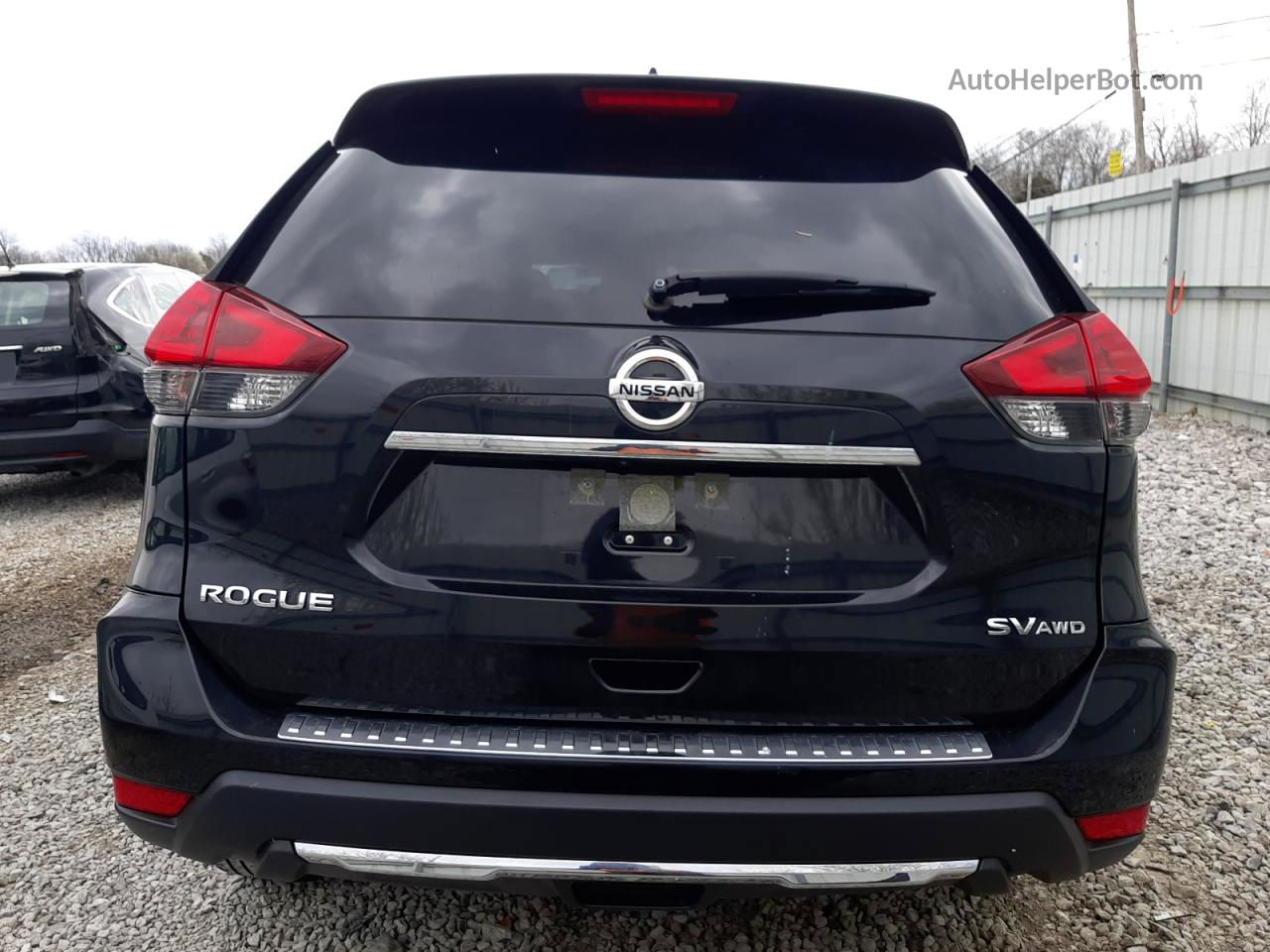 2018 Nissan Rogue S Black vin: JN8AT2MV9JW313094