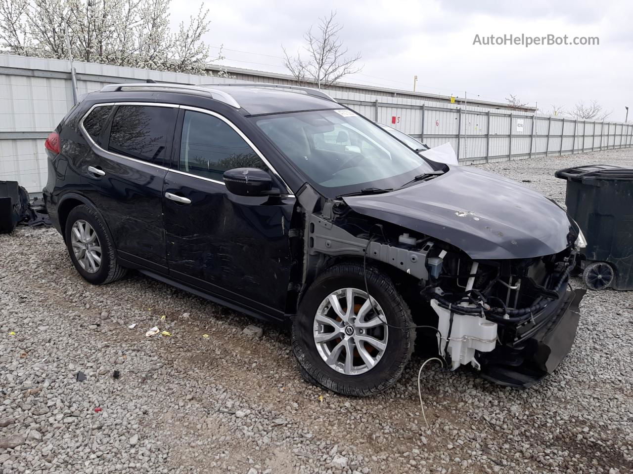 2018 Nissan Rogue S Black vin: JN8AT2MV9JW313094