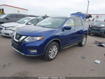 2018 Nissan Rogue Sv Blue vin: JN8AT2MV9JW320658