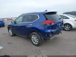 2018 Nissan Rogue Sv Blue vin: JN8AT2MV9JW320658