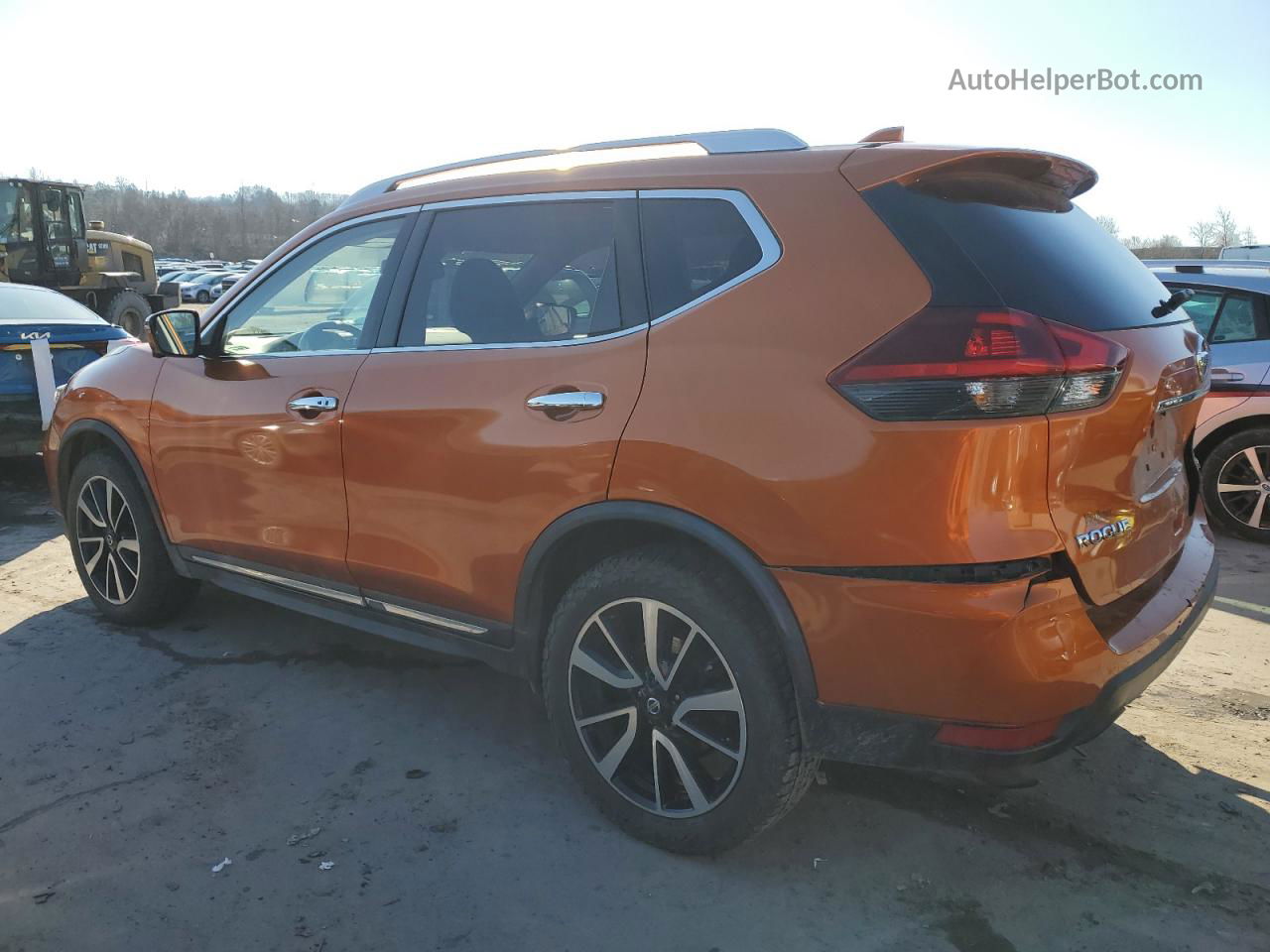 2018 Nissan Rogue S Orange vin: JN8AT2MV9JW322734