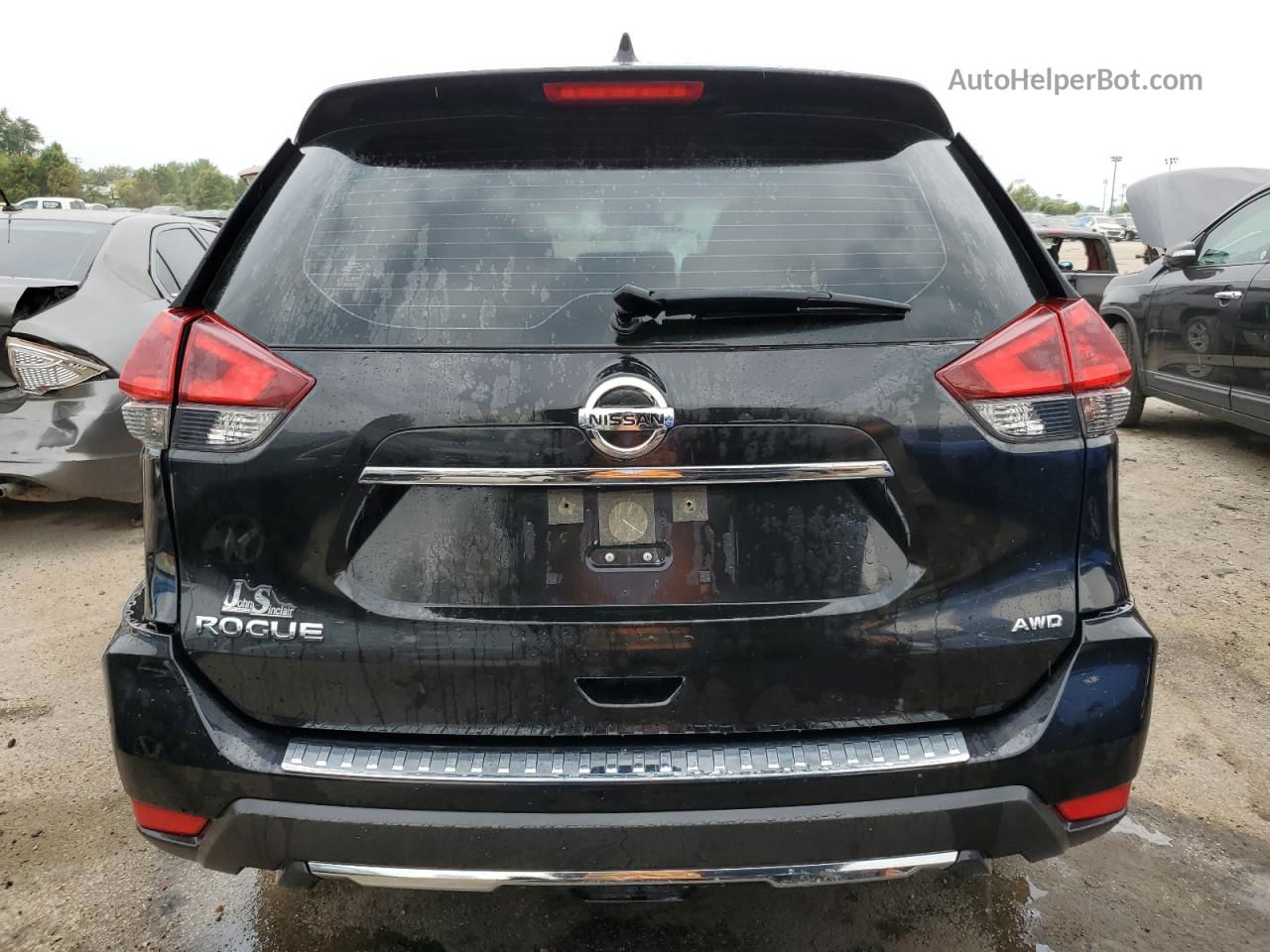 2018 Nissan Rogue S Black vin: JN8AT2MVXJW312343