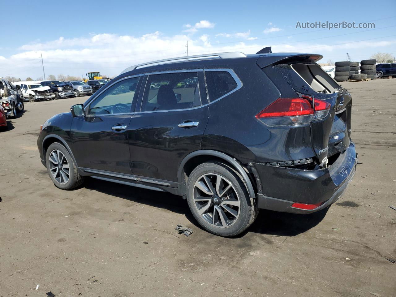 2018 Nissan Rogue S Black vin: JN8AT2MVXJW314335