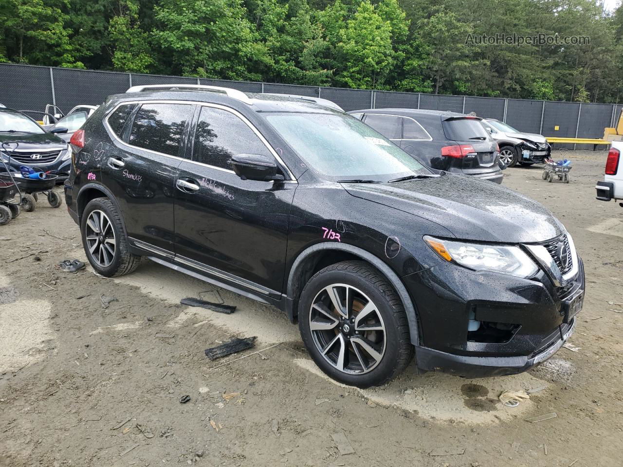 2018 Nissan Rogue S Black vin: JN8AT2MVXJW341373