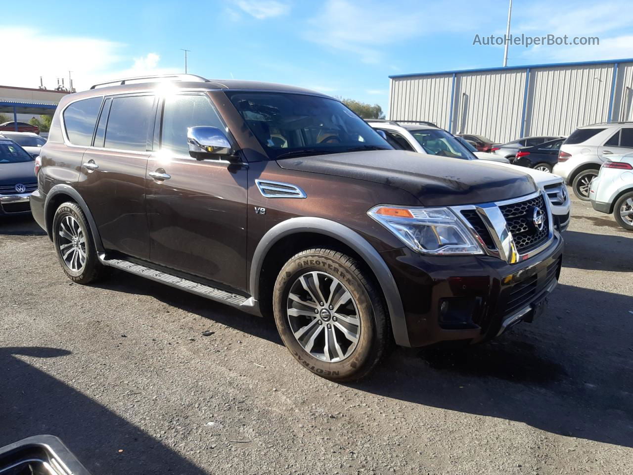 Price History 2020 Nissan Armada Sv 5.6l 8 vin