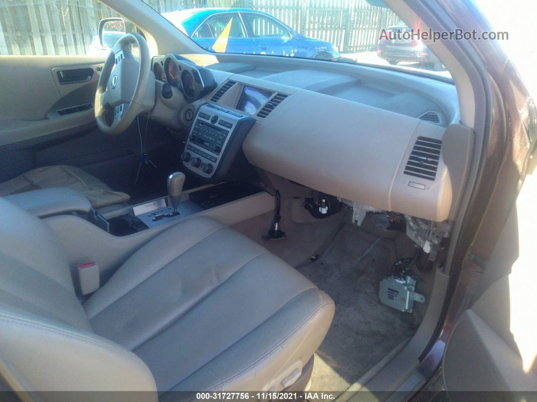 2004 Nissan Murano Sl Фиолетовый vin: JN8AZ08T94W217658