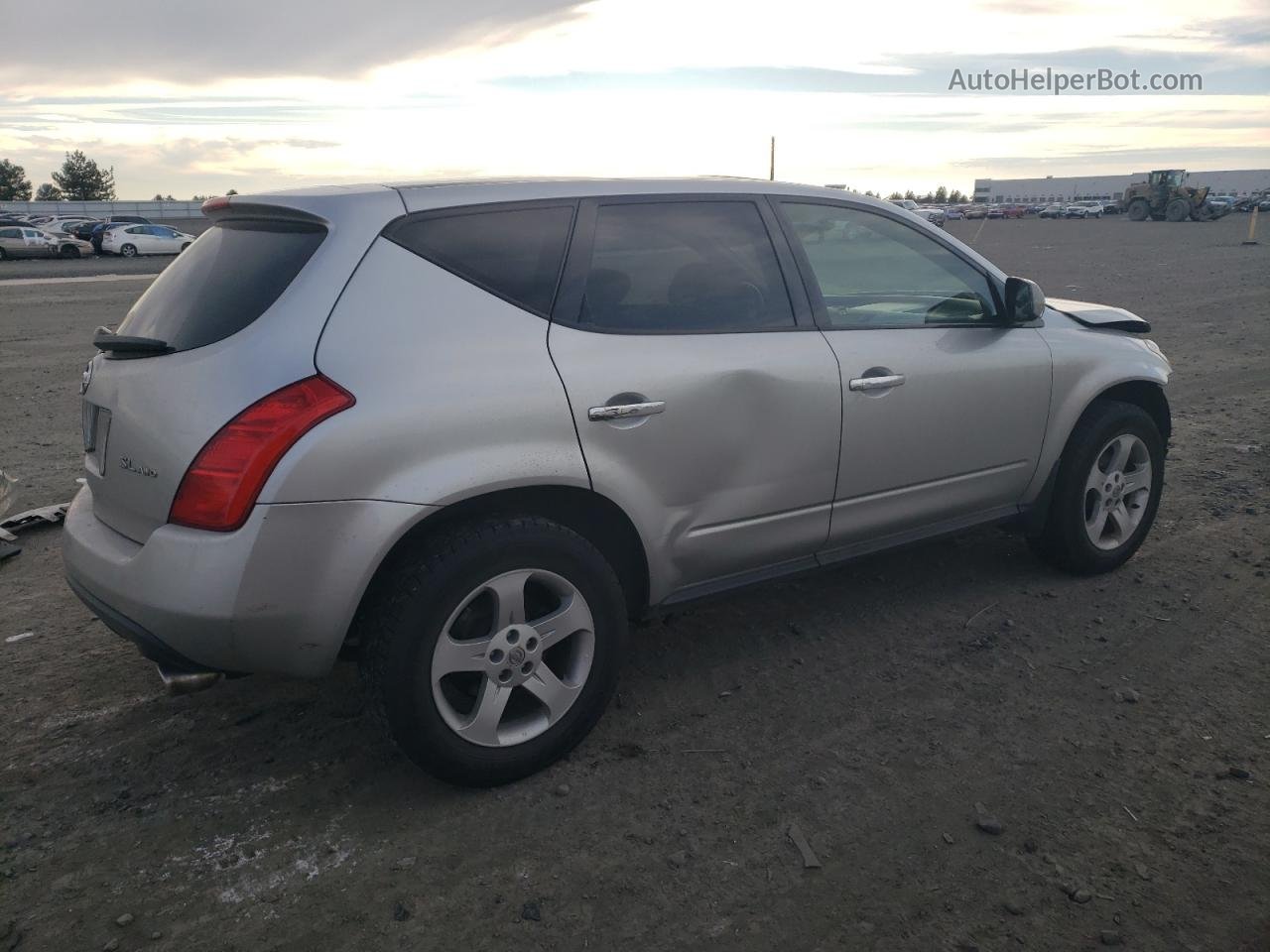 2004 Nissan Murano Sl Silver vin: JN8AZ08W04W315407