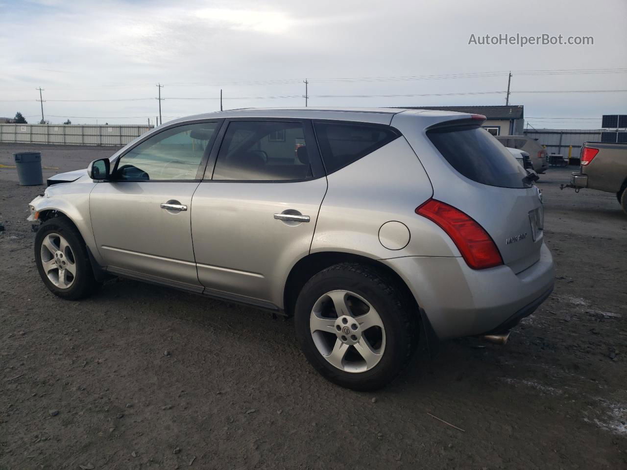 2004 Nissan Murano Sl Silver vin: JN8AZ08W04W315407