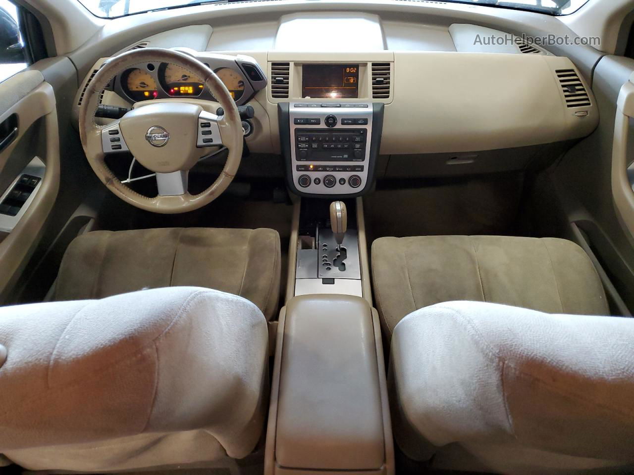 2004 Nissan Murano Sl Синий vin: JN8AZ08W04W336631