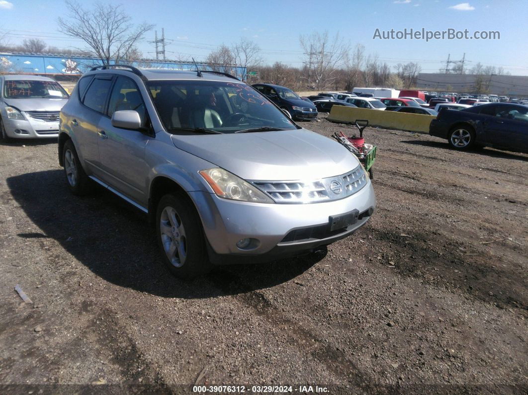 2004 Nissan Murano Sl Gray vin: JN8AZ08W24W314890