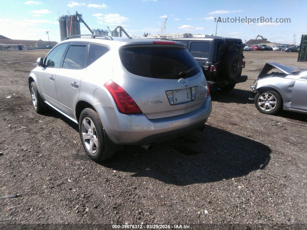 2004 Nissan Murano Sl Gray vin: JN8AZ08W24W314890