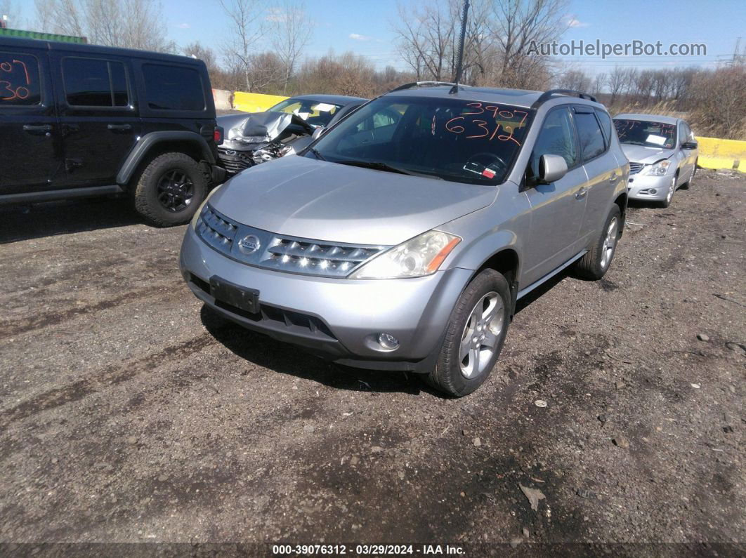 2004 Nissan Murano Sl Gray vin: JN8AZ08W24W314890