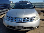 2004 Nissan Murano Sl Silver vin: JN8AZ08W54W322045