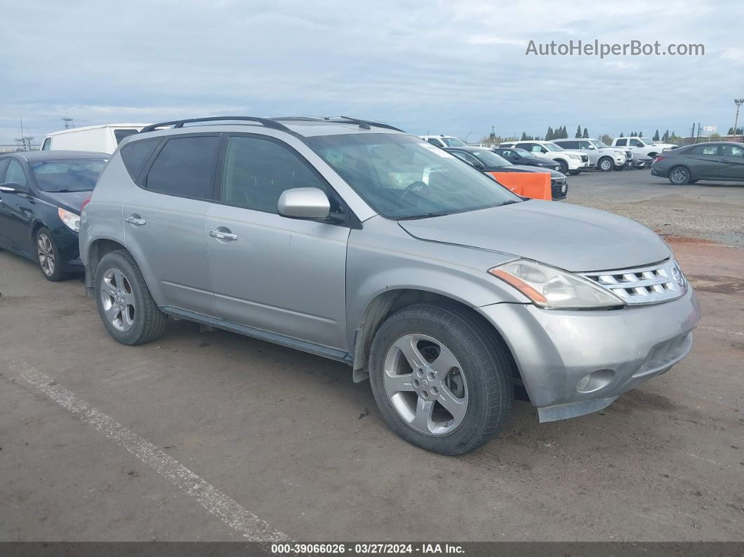 2004 Nissan Murano Sl Gray vin: JN8AZ08W54W335958