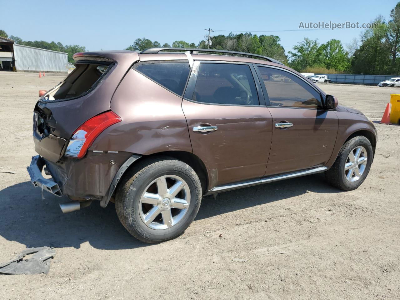 2004 Nissan Murano Sl Коричневый vin: JN8AZ08W84W325232