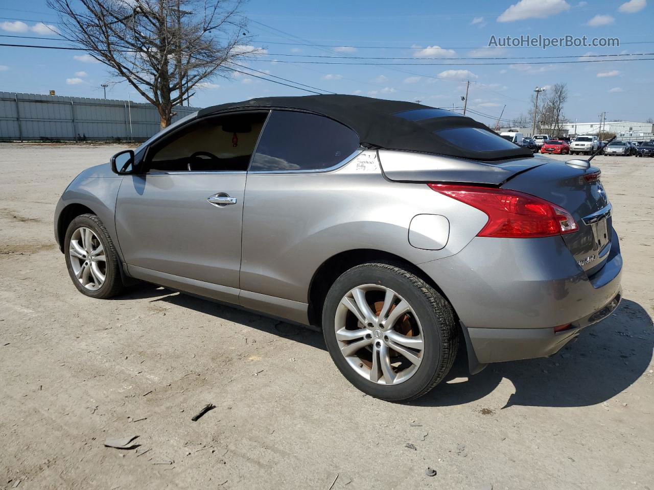 2011 Nissan Murano Crosscabriolet Gray vin: JN8AZ1FY5BW003686