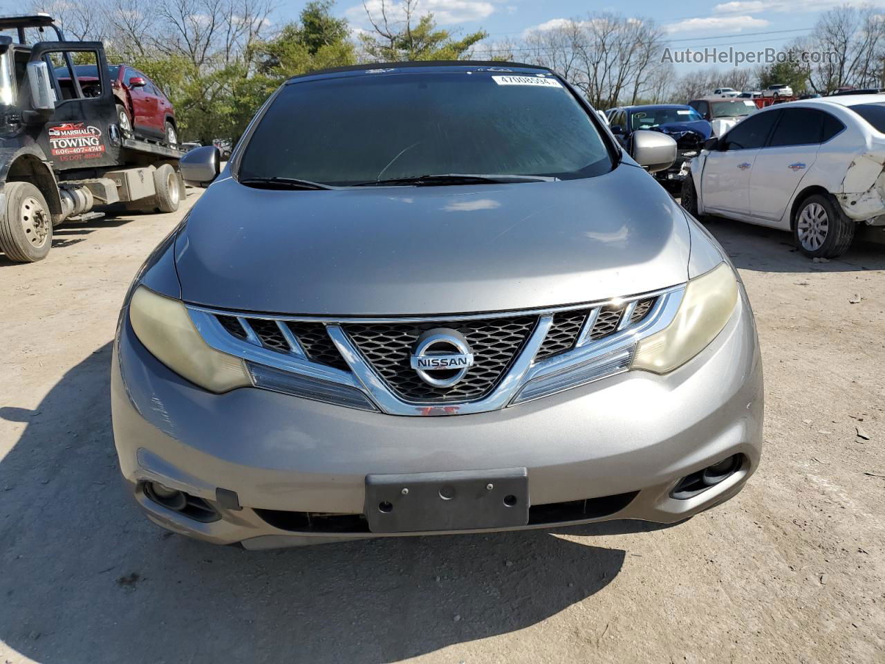 2011 Nissan Murano Crosscabriolet Серый vin: JN8AZ1FY5BW003686