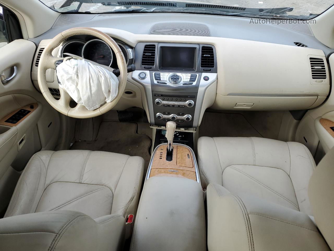 2011 Nissan Murano Crosscabriolet Желто-коричневый vin: JN8AZ1FY9BW001522