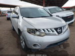 2010 Nissan Murano S Silver vin: JN8AZ1MU0AW003528