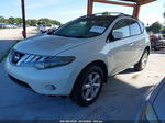 2010 Nissan Murano Sl White vin: JN8AZ1MU0AW008521