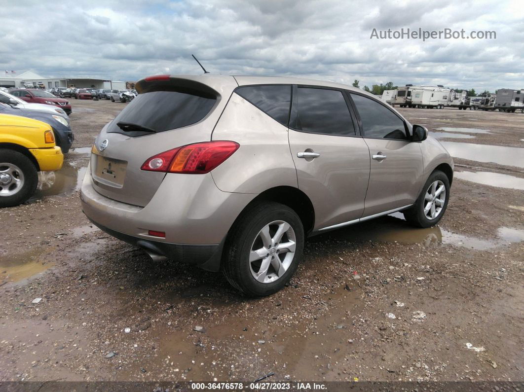 2010 Nissan Murano S Бежевый vin: JN8AZ1MU0AW012097