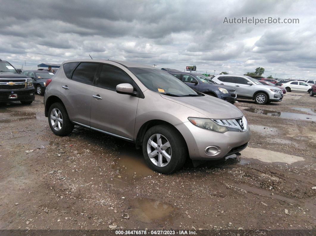 2010 Nissan Murano S Бежевый vin: JN8AZ1MU0AW012097