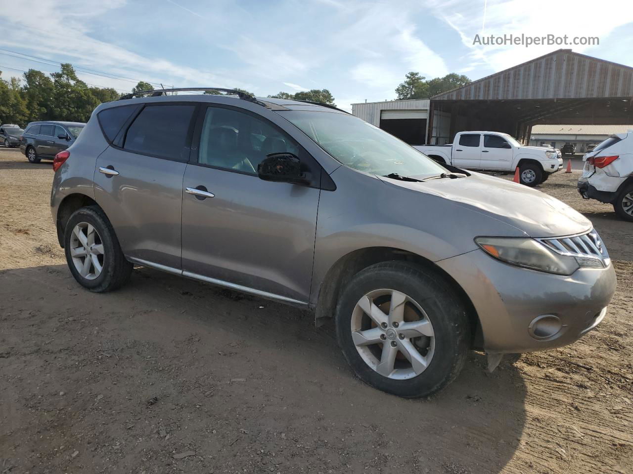 2010 Nissan Murano S Серый vin: JN8AZ1MU0AW017834