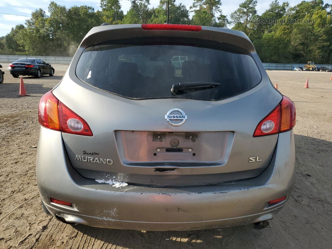 2010 Nissan Murano S Gray vin: JN8AZ1MU0AW017834