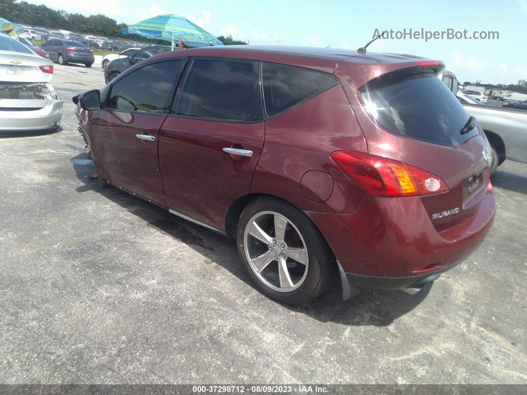 2010 Nissan Murano S Red vin: JN8AZ1MU1AW000721