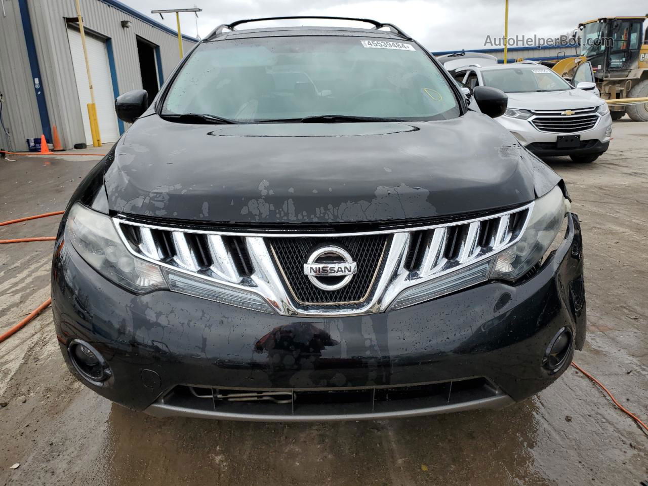 2010 Nissan Murano S Черный vin: JN8AZ1MU1AW006292