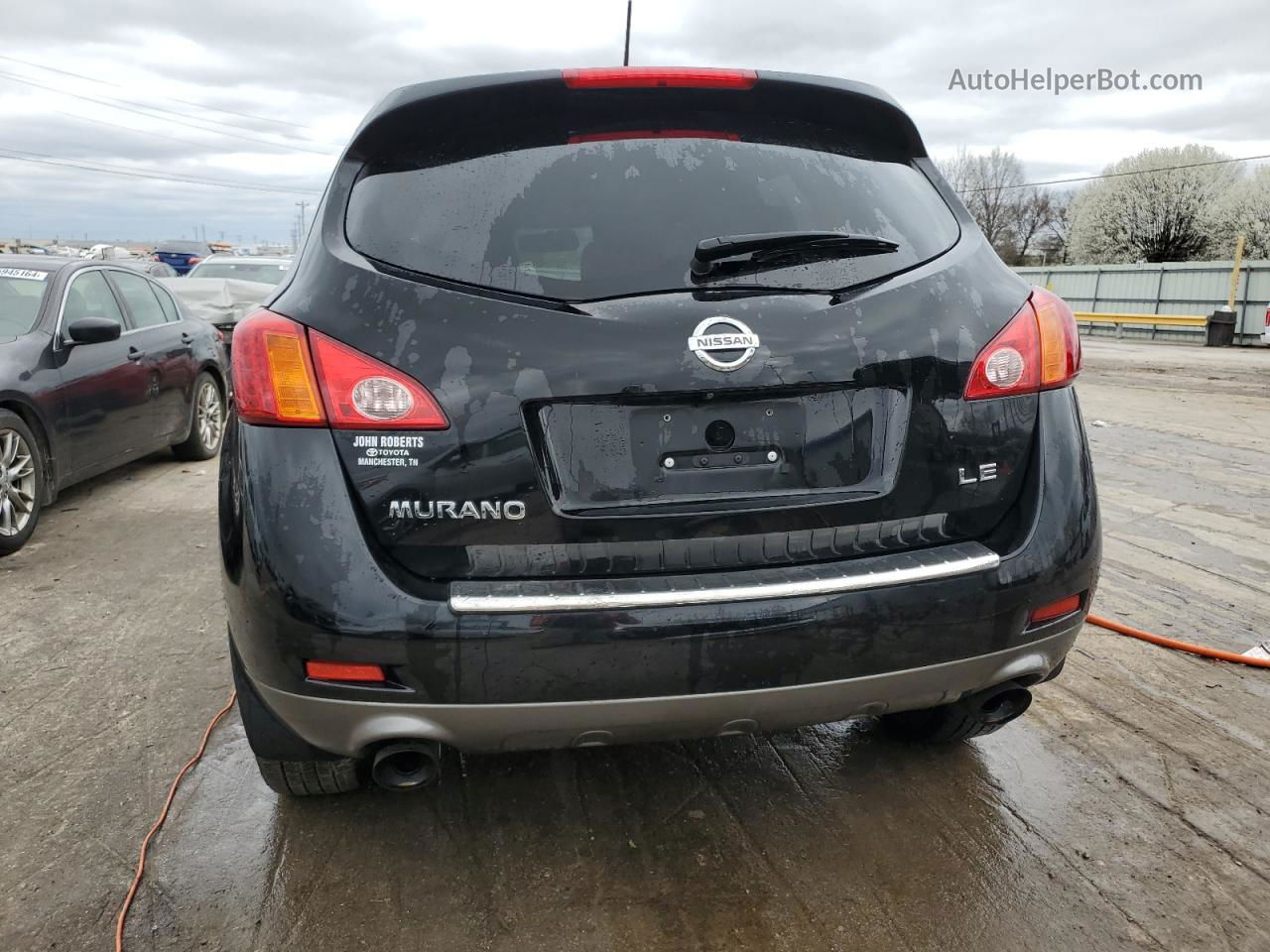 2010 Nissan Murano S Black vin: JN8AZ1MU1AW006292