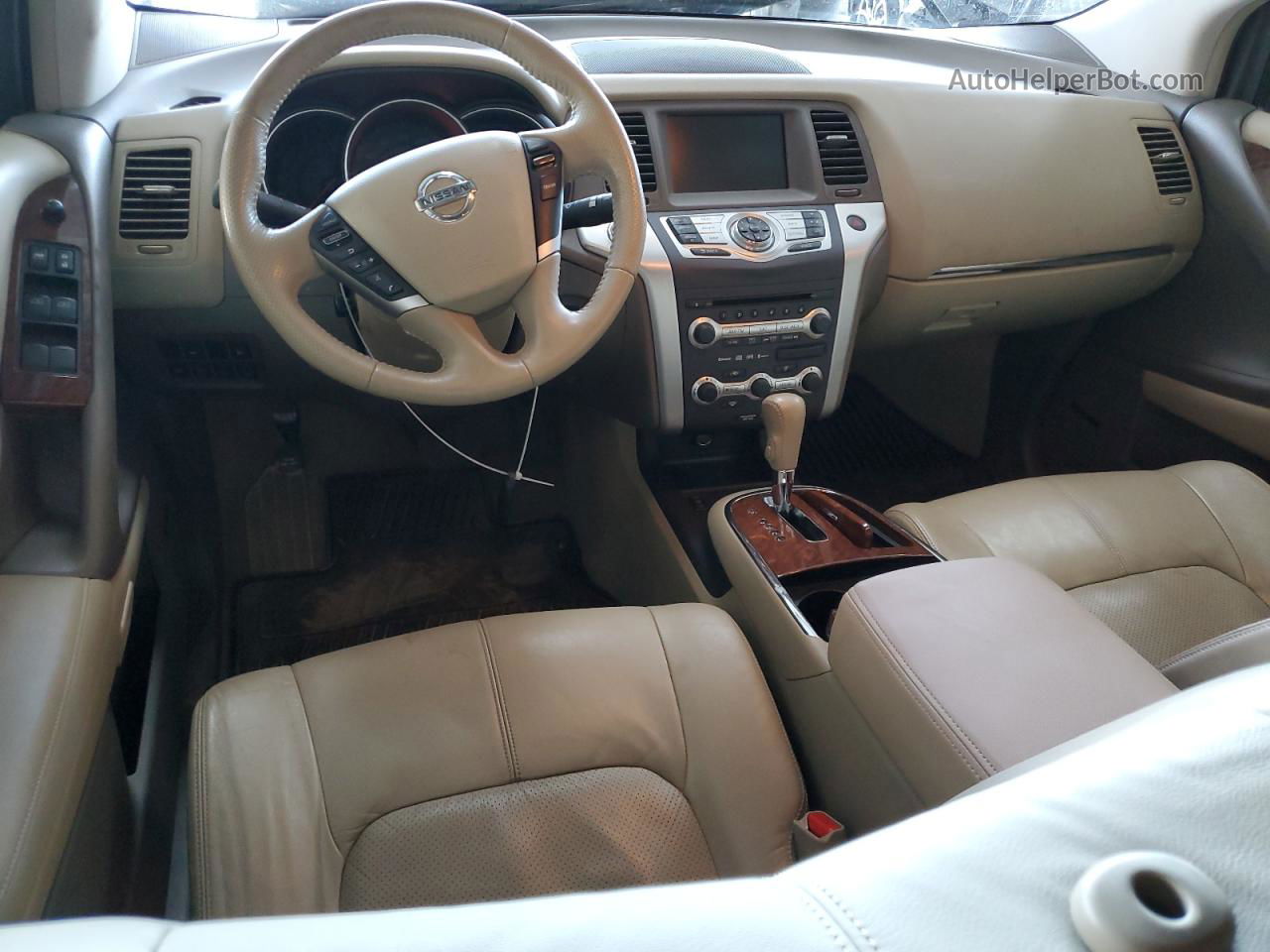 2010 Nissan Murano S Черный vin: JN8AZ1MU1AW008186