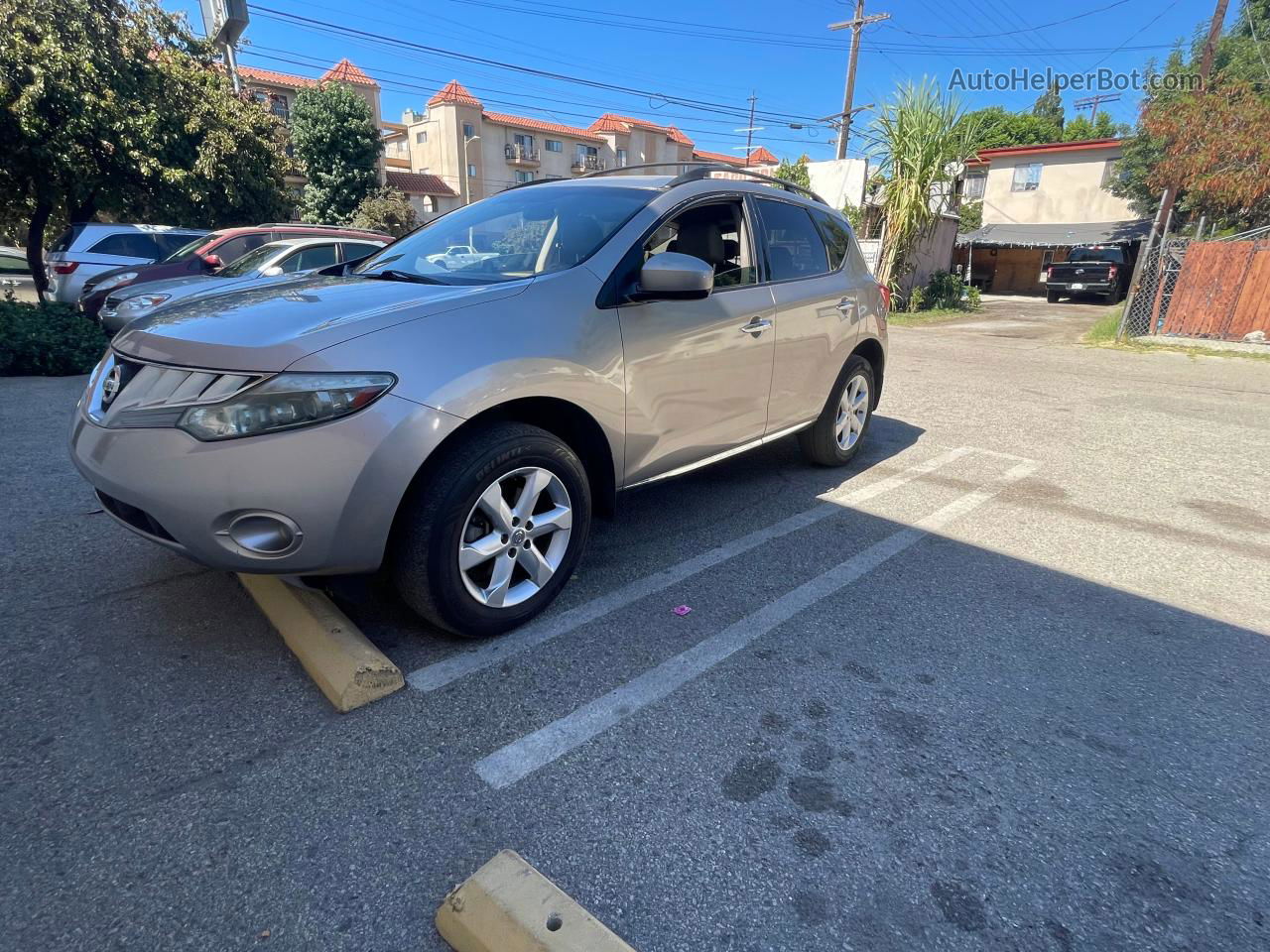 2010 Nissan Murano S Золотой vin: JN8AZ1MU1AW009239