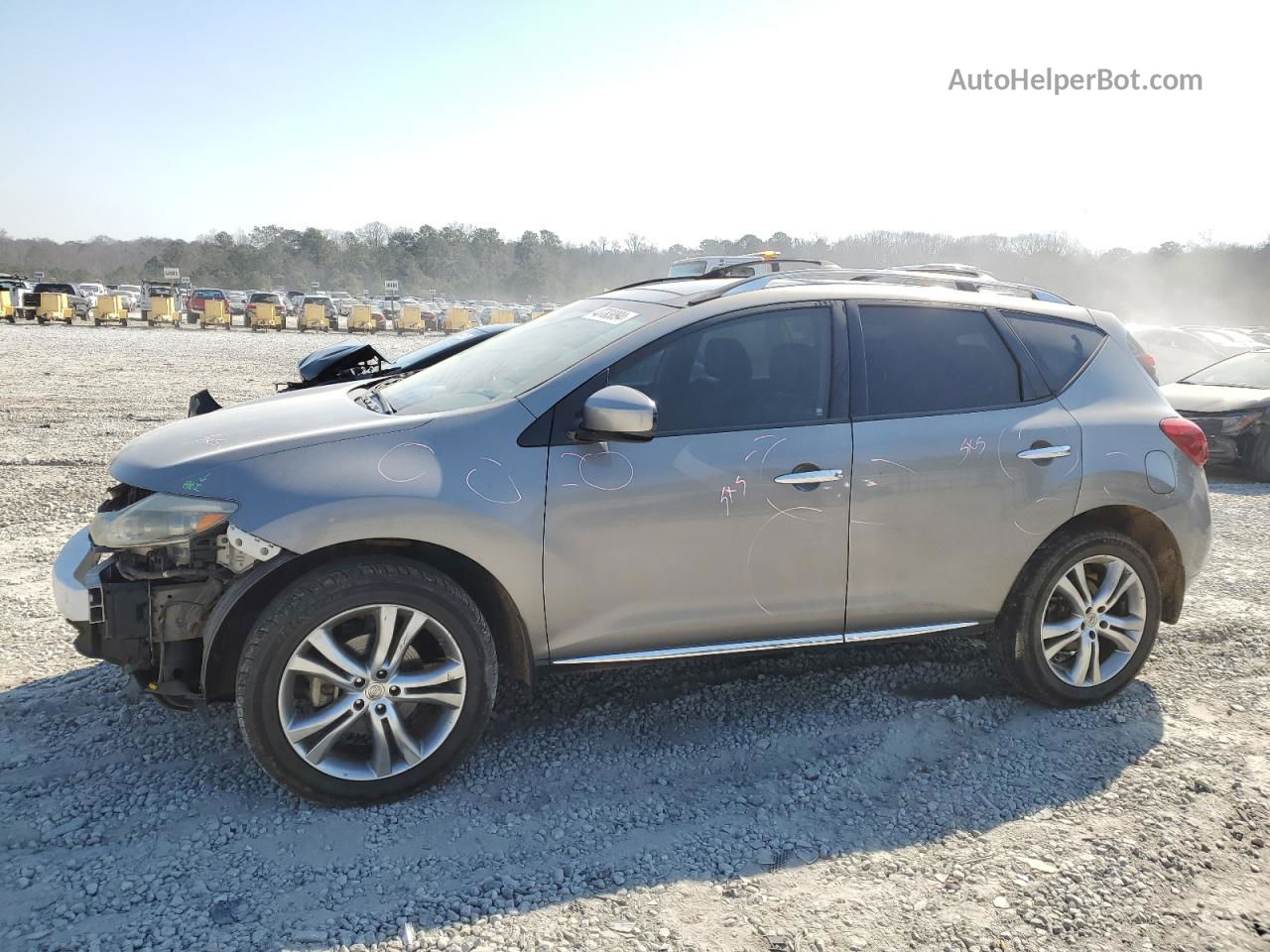 2010 Nissan Murano S Gray vin: JN8AZ1MU1AW010634