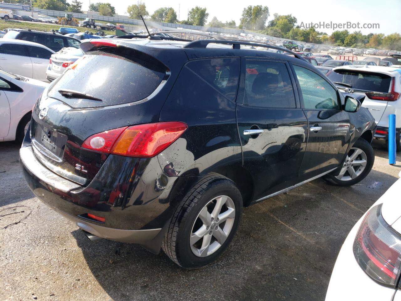 2010 Nissan Murano S Black vin: JN8AZ1MU1AW013856