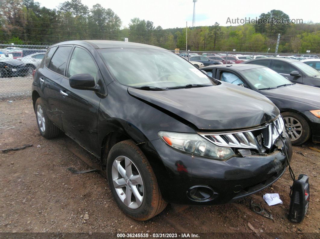 2010 Nissan Murano S Черный vin: JN8AZ1MU1AW019138