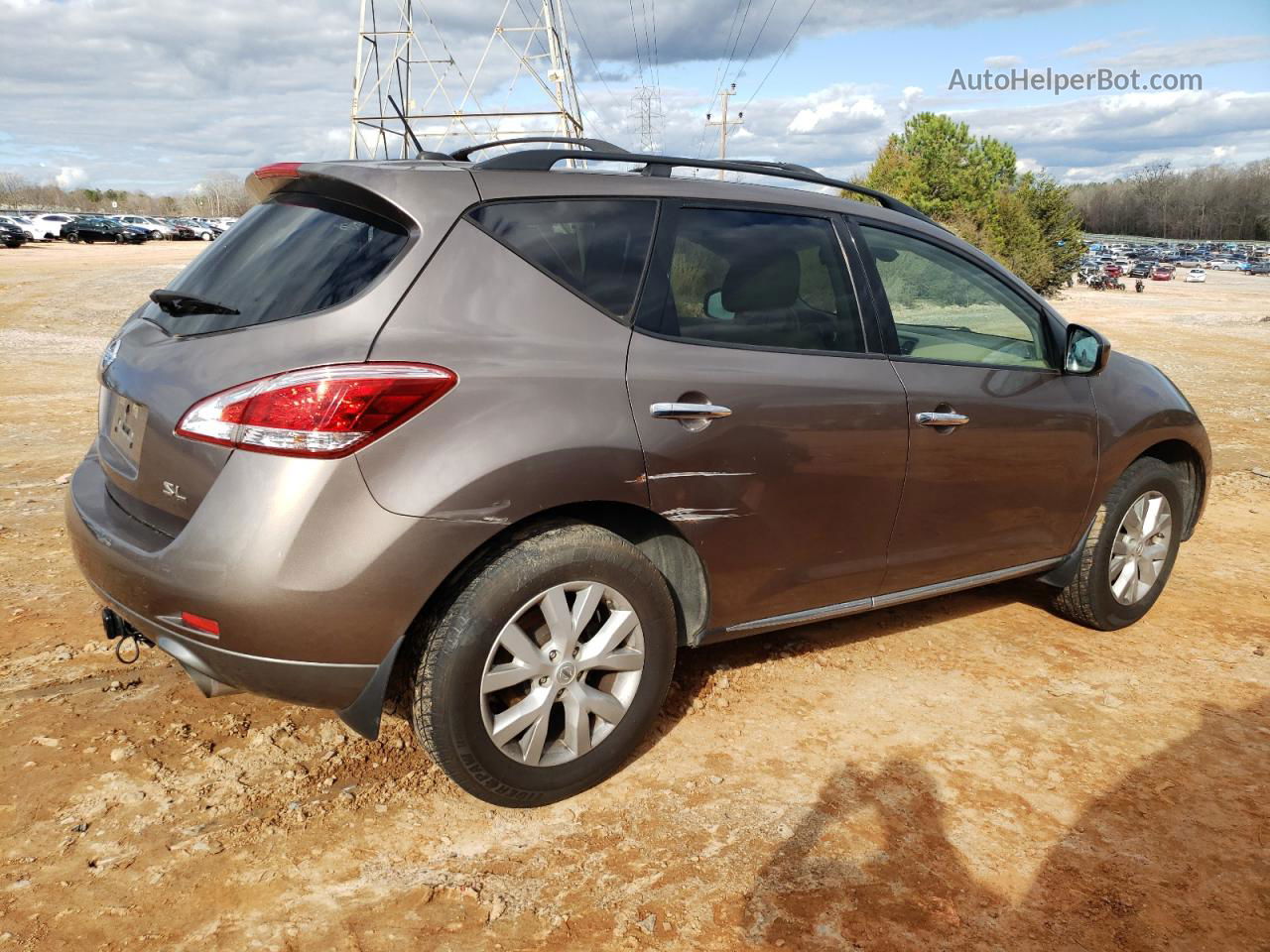 2011 Nissan Murano S Серый vin: JN8AZ1MU1BW064954