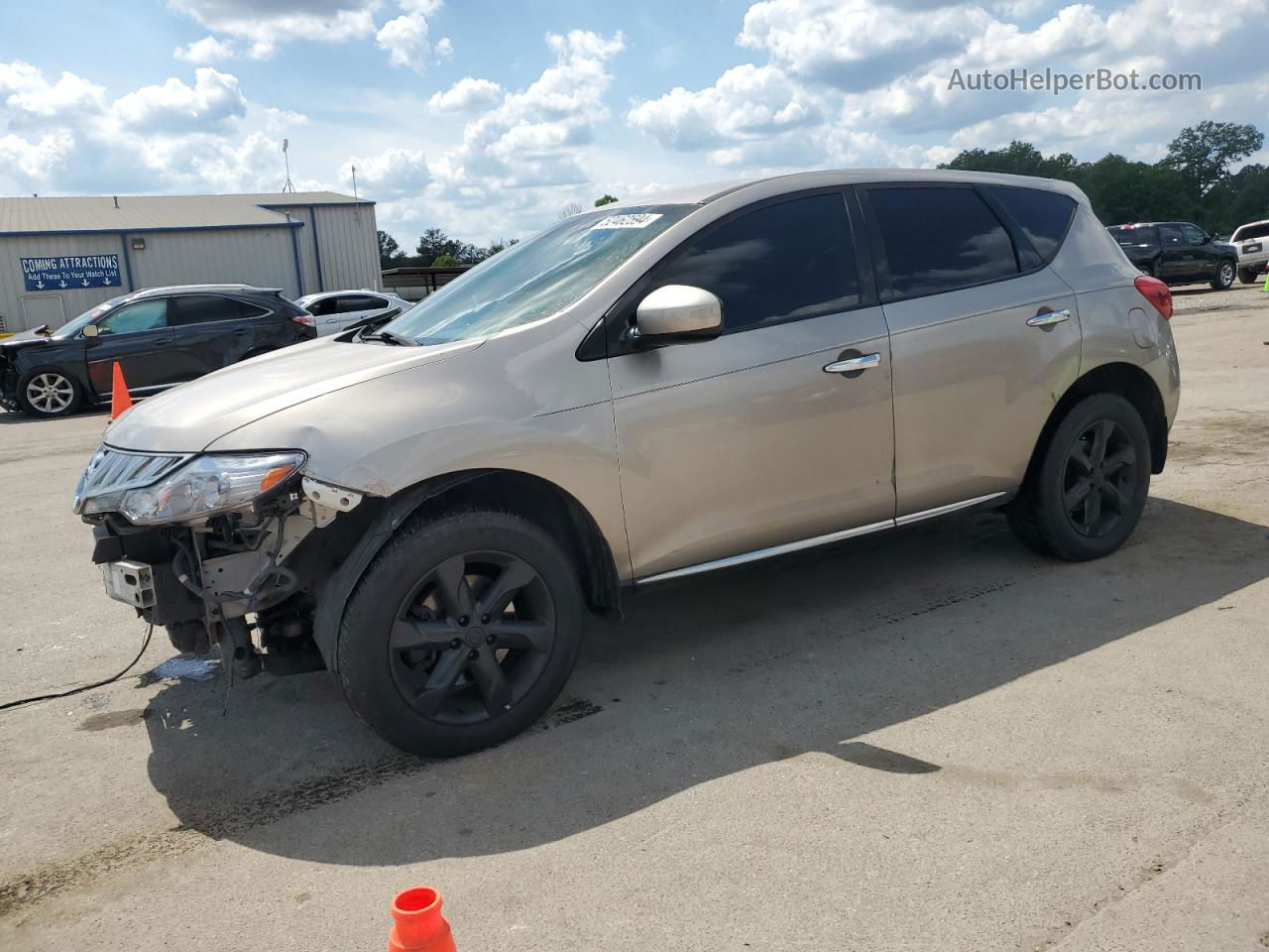 2010 Nissan Murano S Tan vin: JN8AZ1MU2AW006673