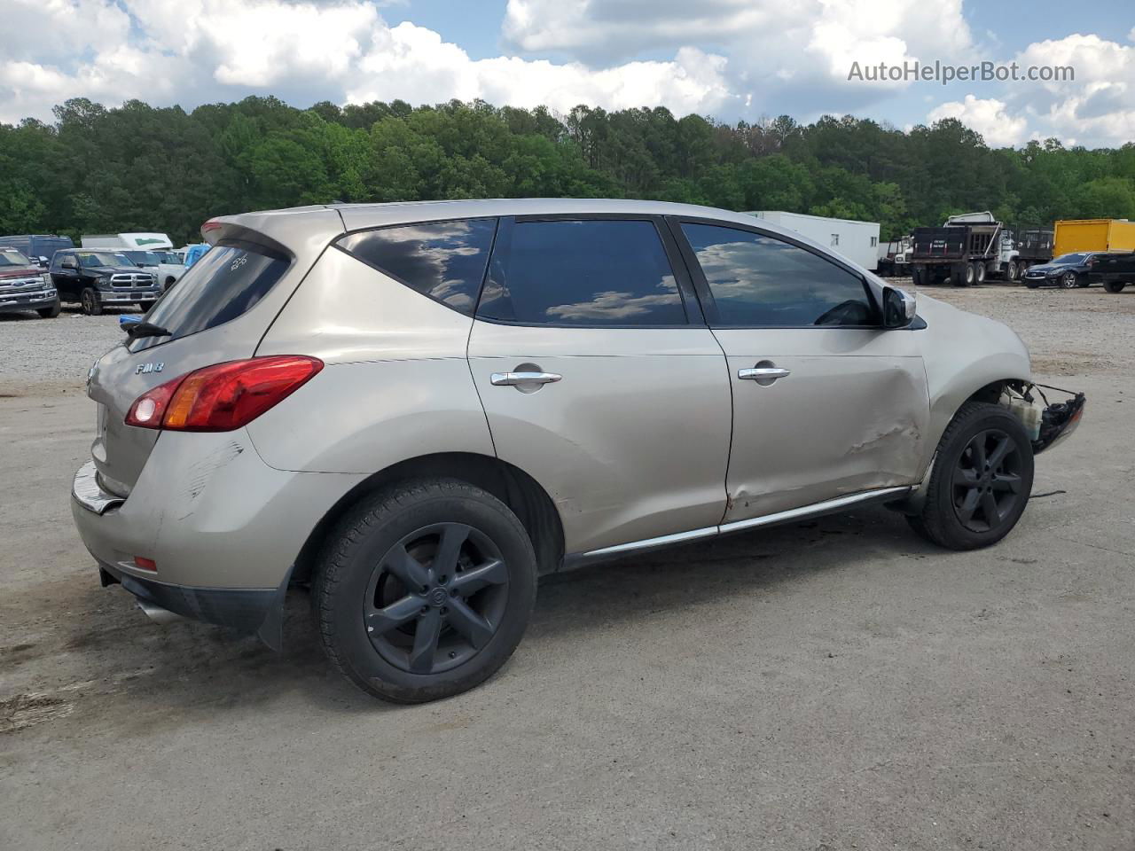 2010 Nissan Murano S Tan vin: JN8AZ1MU2AW006673