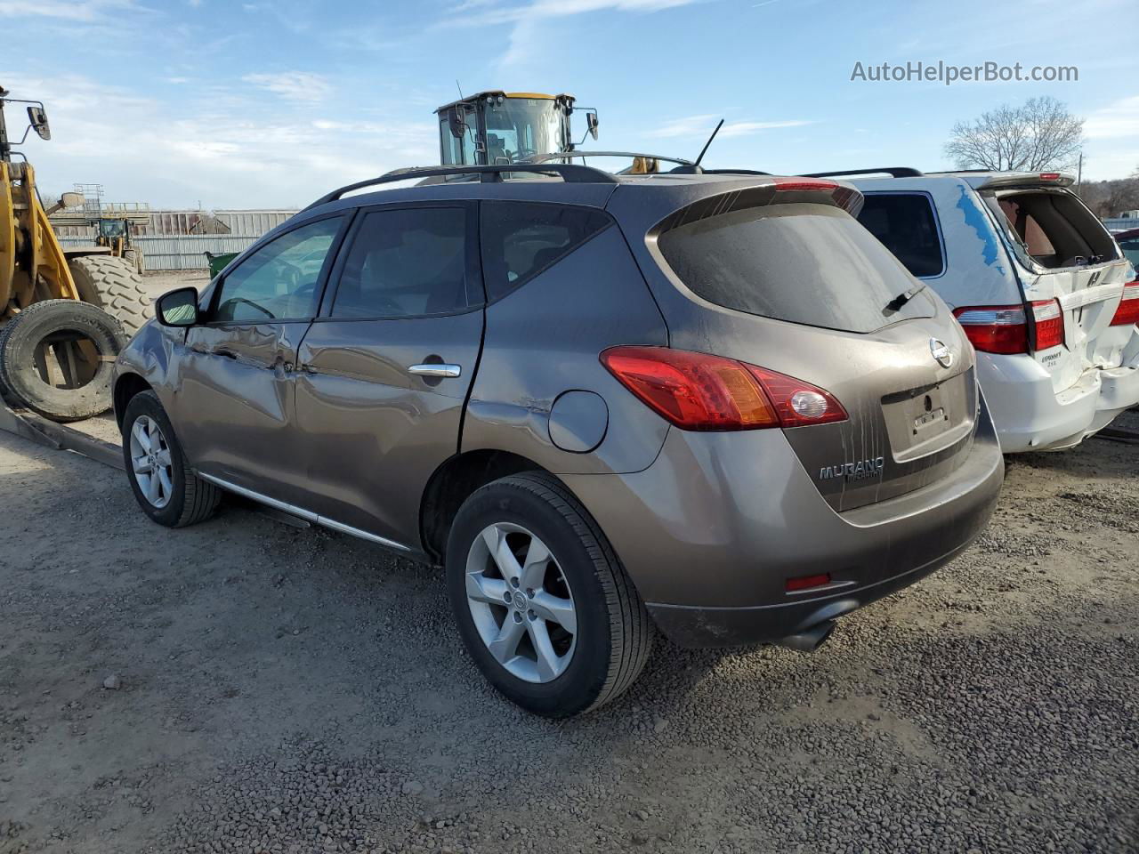 2010 Nissan Murano S Серый vin: JN8AZ1MU2AW010951